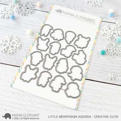Mama Elephant Creative Cuts - Little Merrysign Agenda